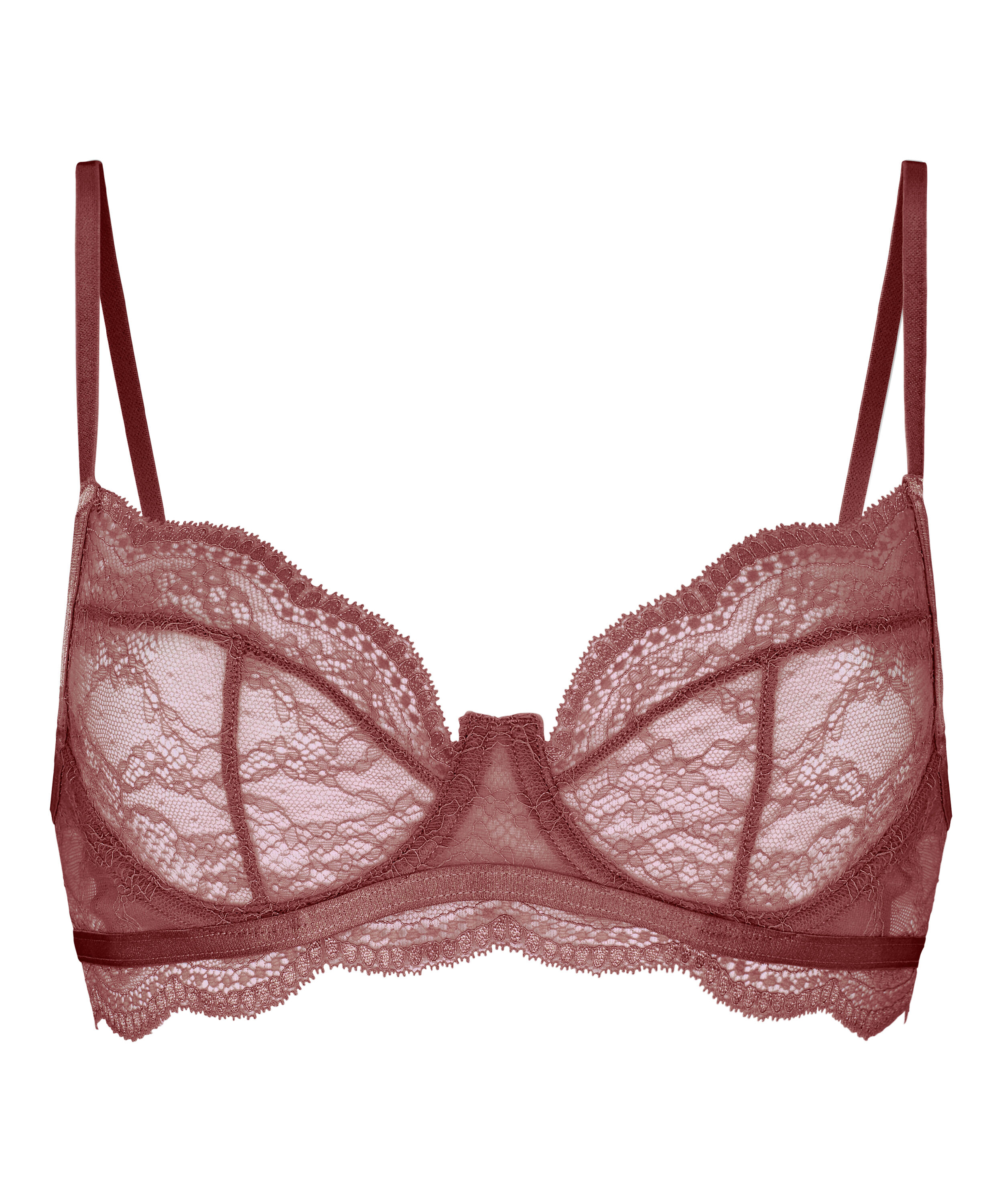 Isabelle Non-Padded Underwired Bra, Pink
