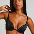 Cierra Padded Underwired Bra, Black
