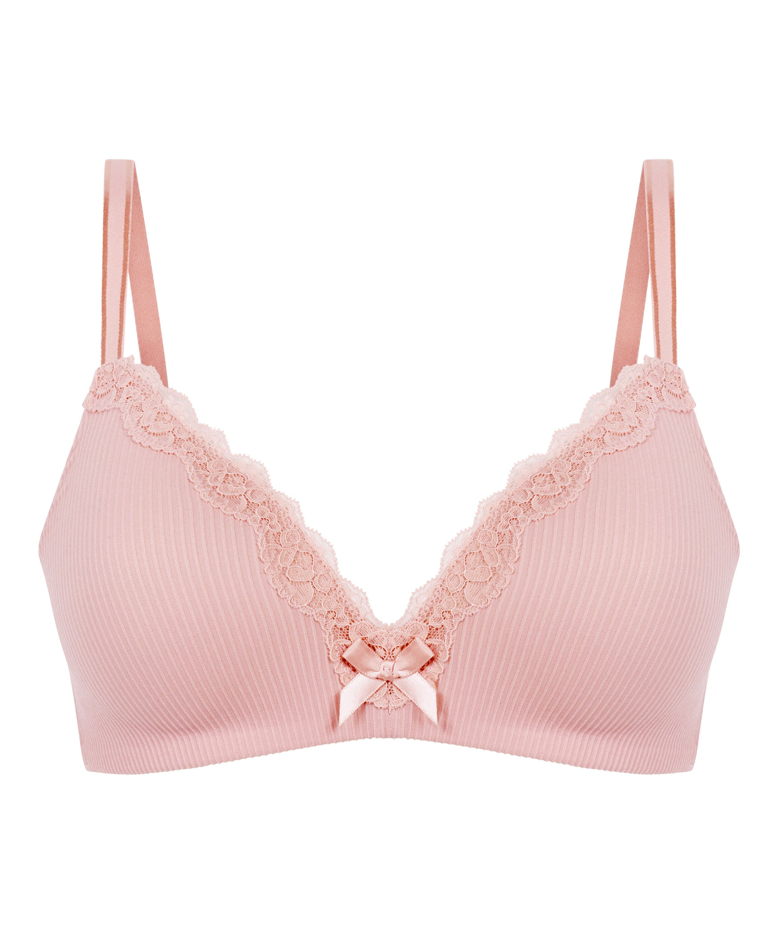 Lola Padded Non-Wired Bra, Pink