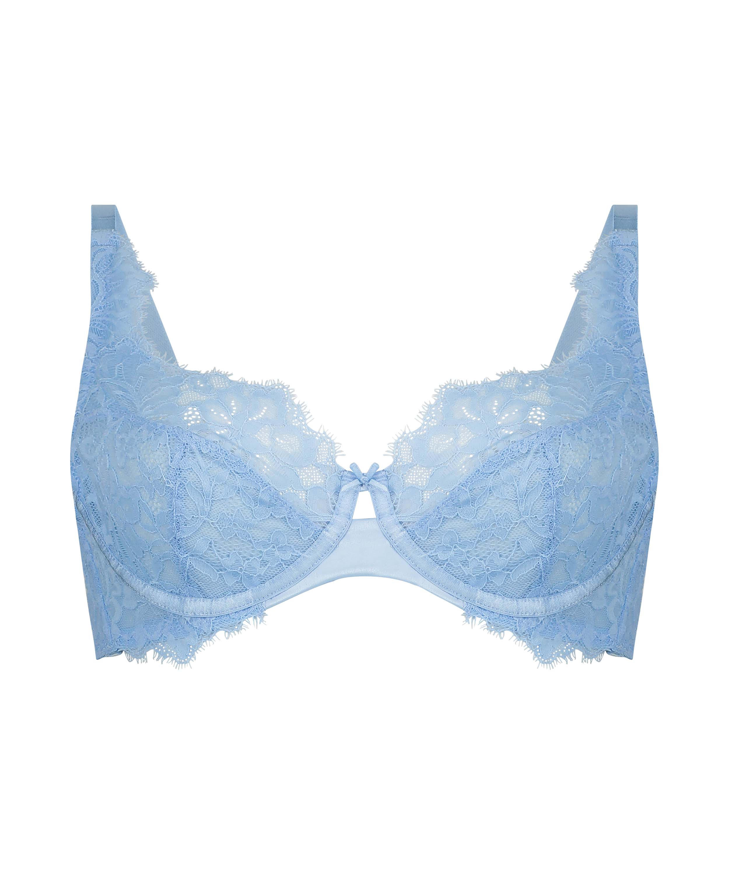 Isabella Non-Padded Underwired Bra, Blue, main