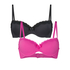 Lola Padded Underwired Bra, Pink