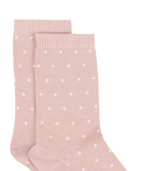 Modal Crew Socks, Pink