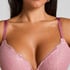 Marine Padded Push-Up Underwired Bra, Pink