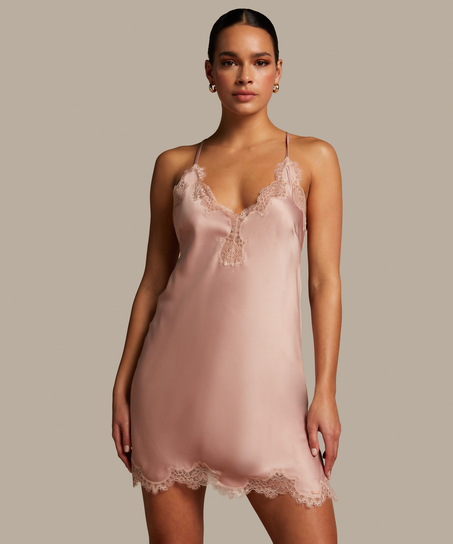 Sophia Slip Dress, Pink