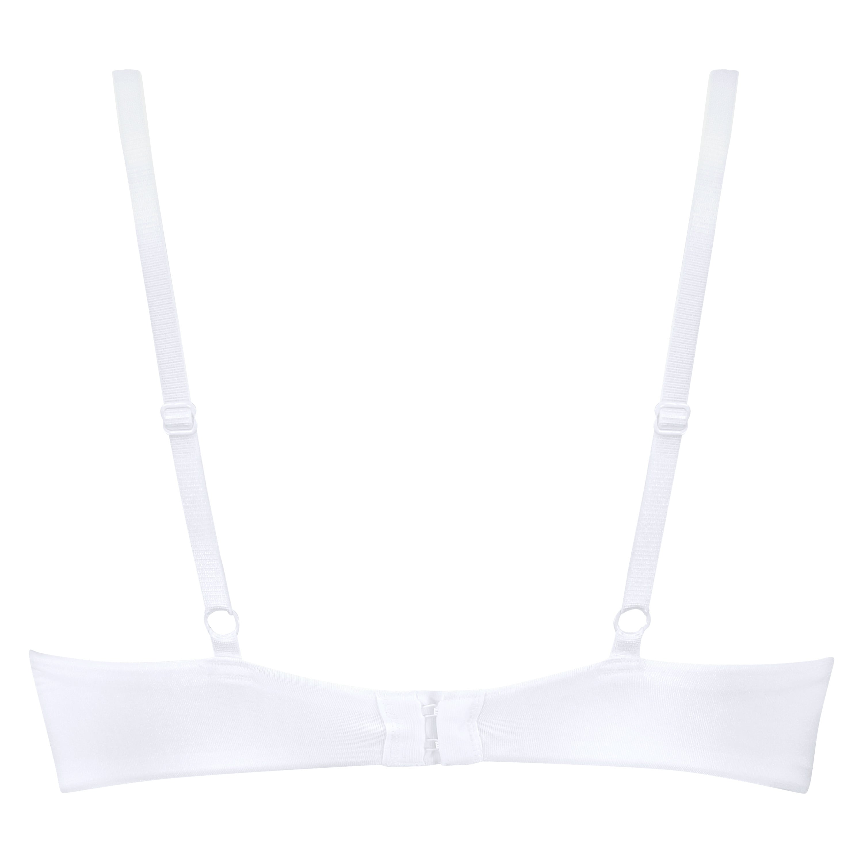 Padded Underwired Maximizer Bra Plunge, White, main
