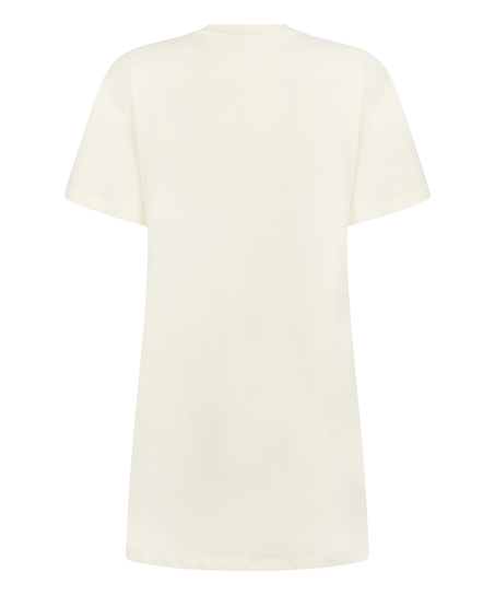 Roundneck Nightshirt, Yellow