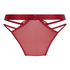 Emmeline Open Crotch Brazilian, Red