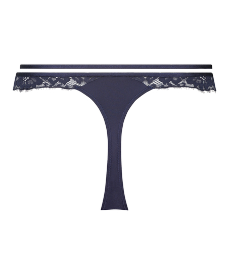 Blossom Thong, Blue