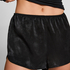 Short Satin Minimal, Black