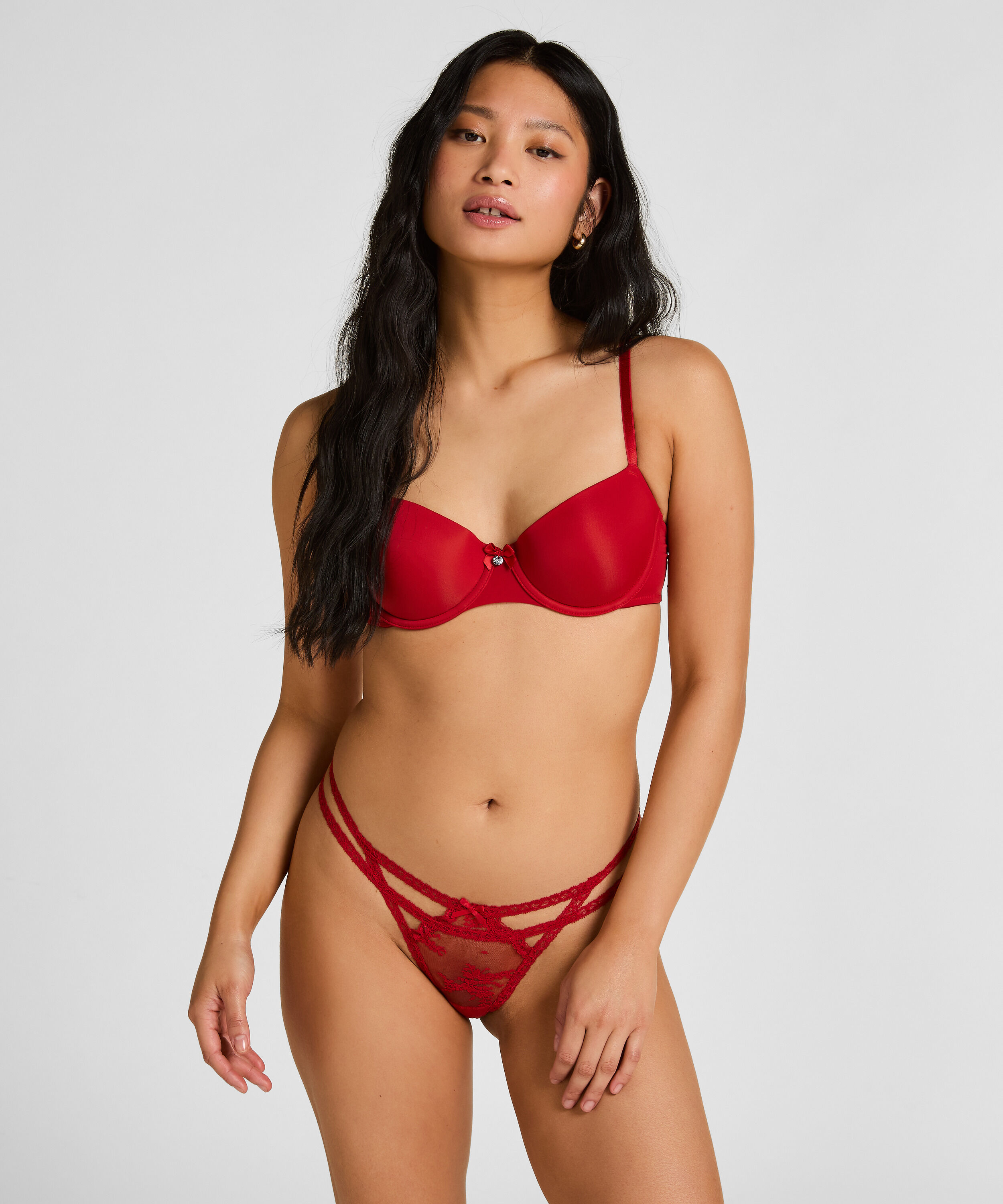 6-Pack Thong, Red