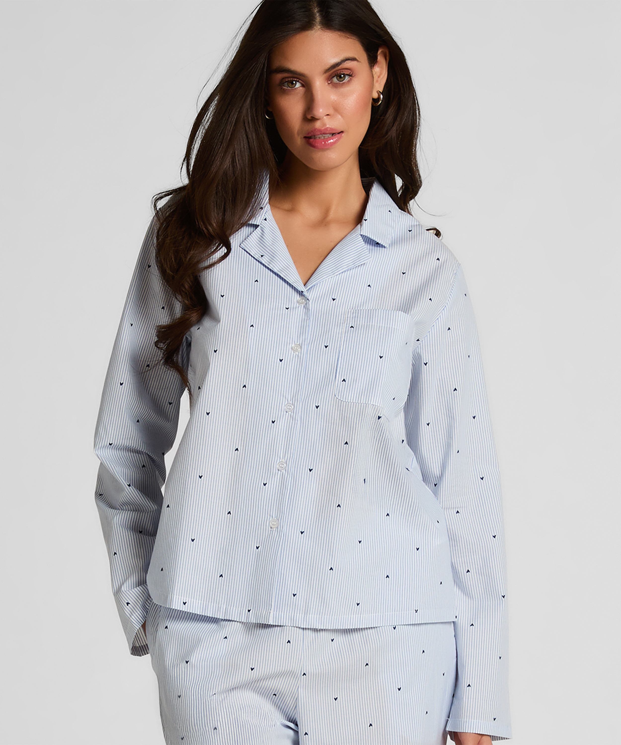 Jacket Cotton, Blue, main