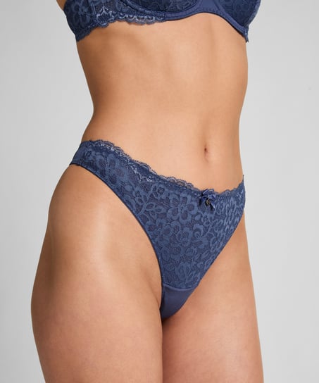 Marine Thong, Blue