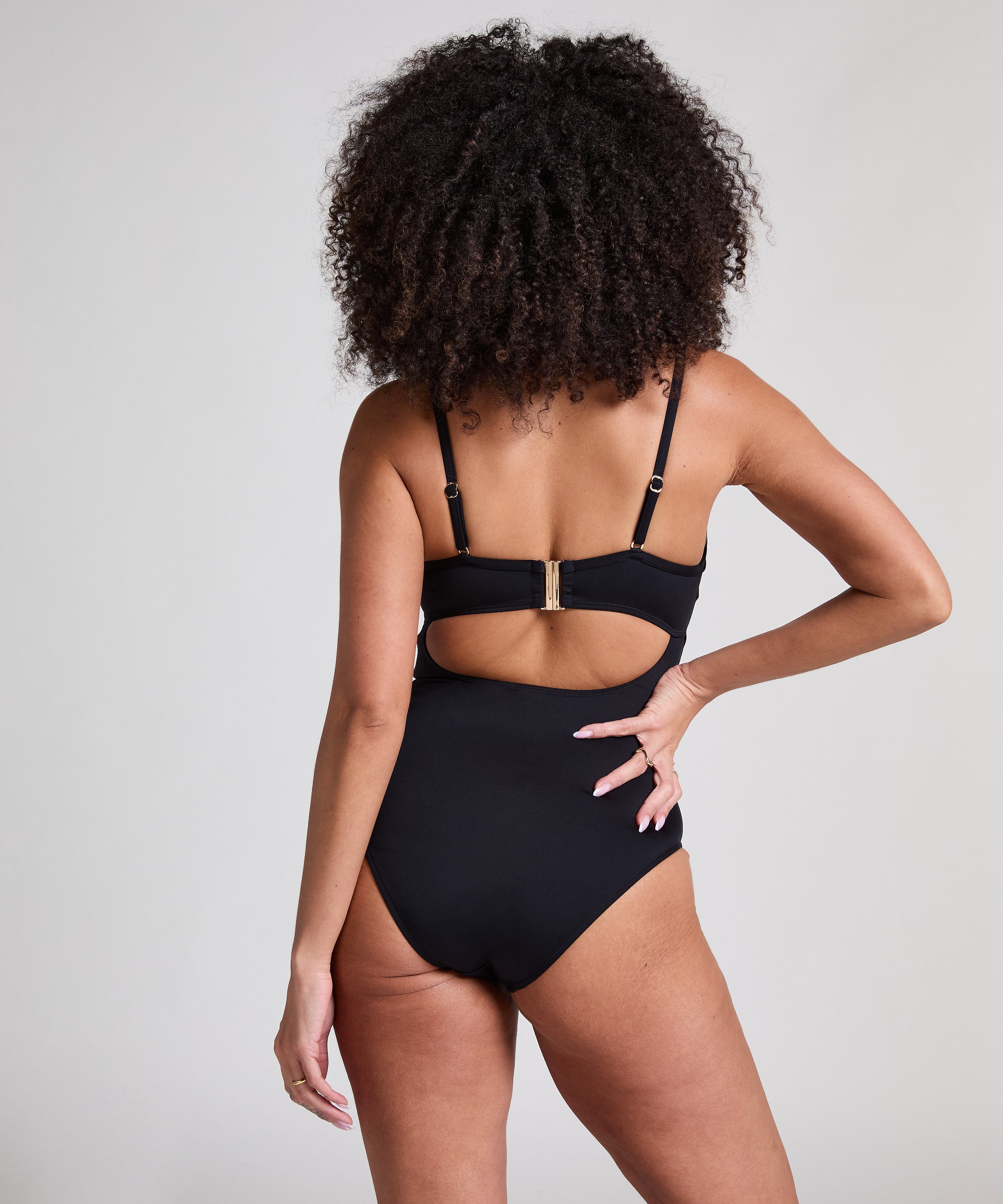 Neoprene Swimsuit, Black, main