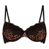 Padded Underwired Bra Gabrielle, Black