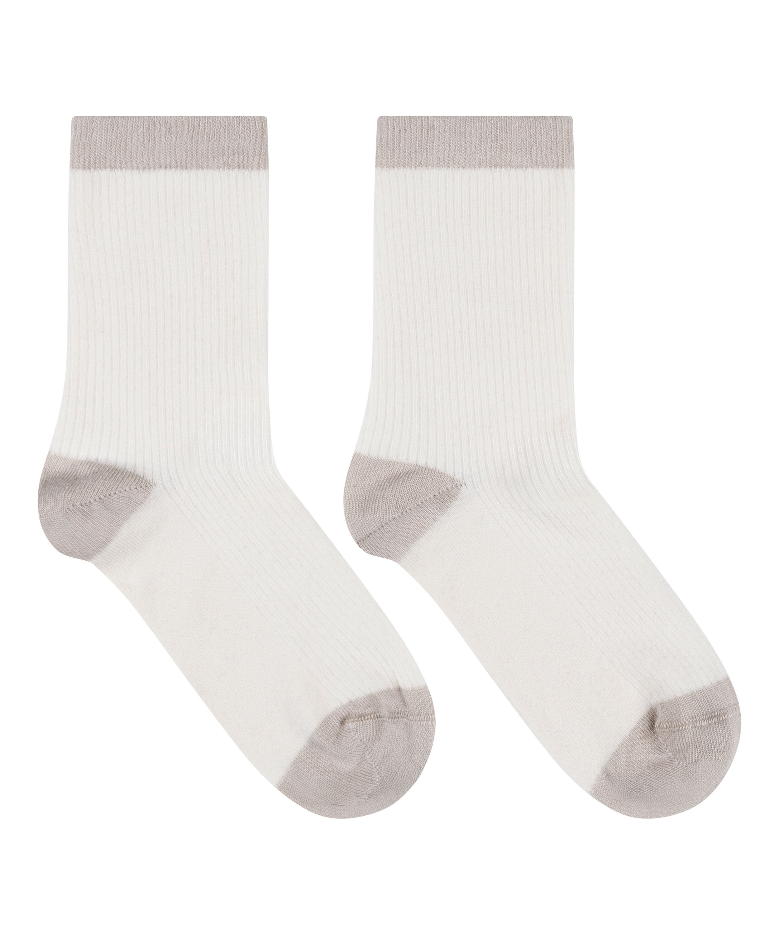 Modal Crew Socks, White