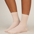Socks 3 Pair Cotton, Pink