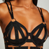 Athena Non-Padded Underwired Longline Bra, Black