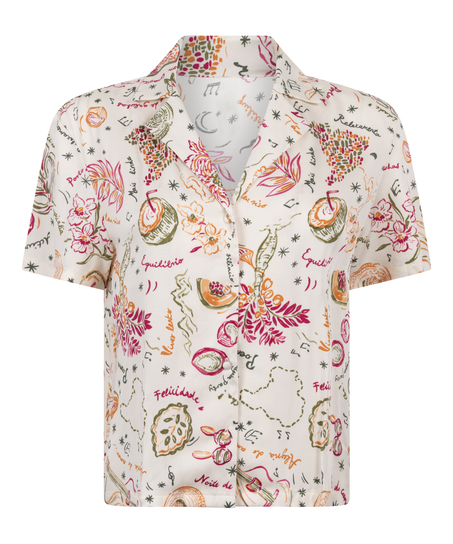 Satin Jacket, White