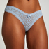 Zena V-shaped Brazilian, Blue
