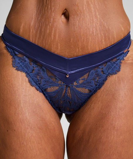 Grace Highleg String, Blue