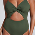 Relief Swimsuit, Green
