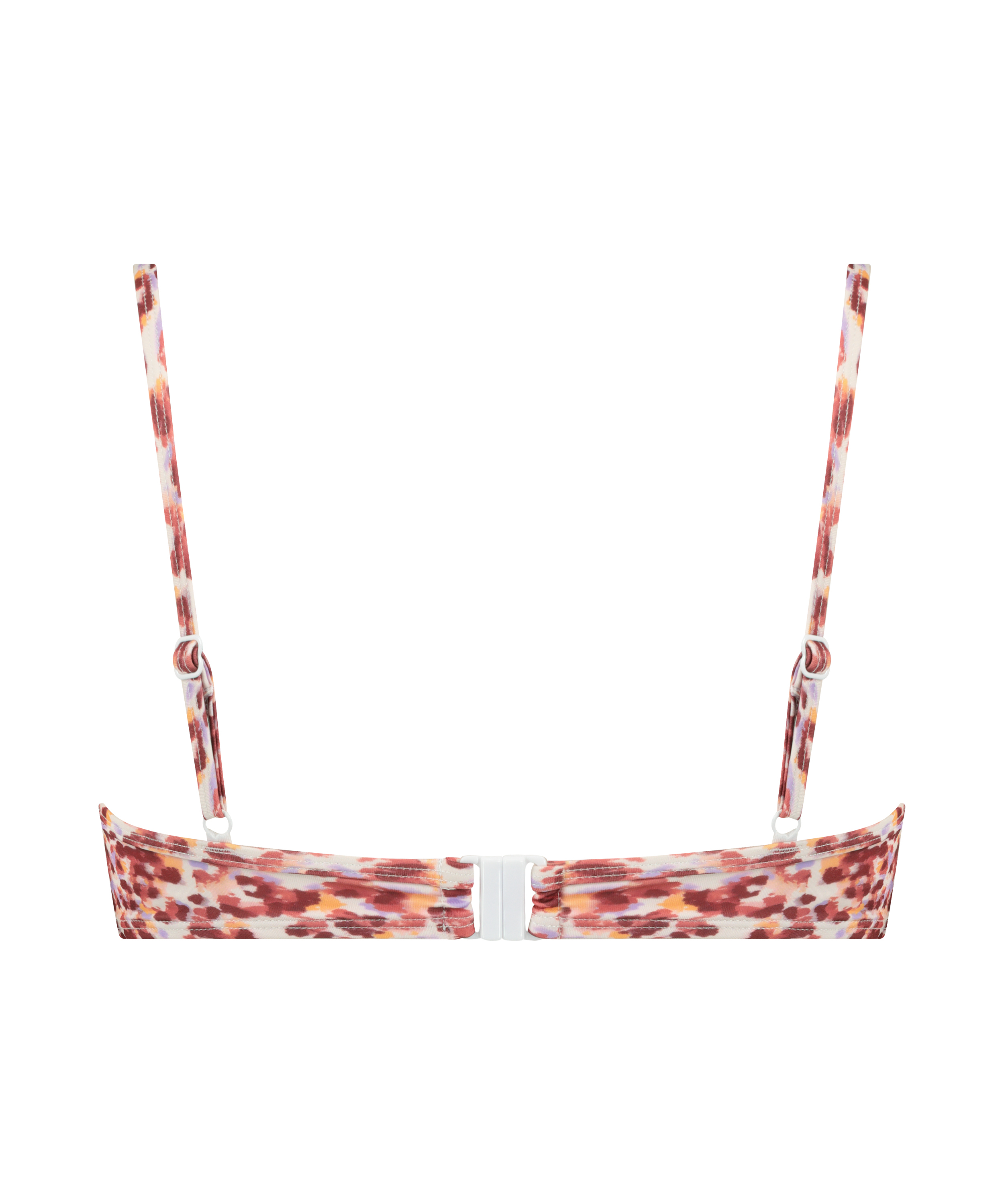 Tobago Padded Underwired Bikini Top, White, main