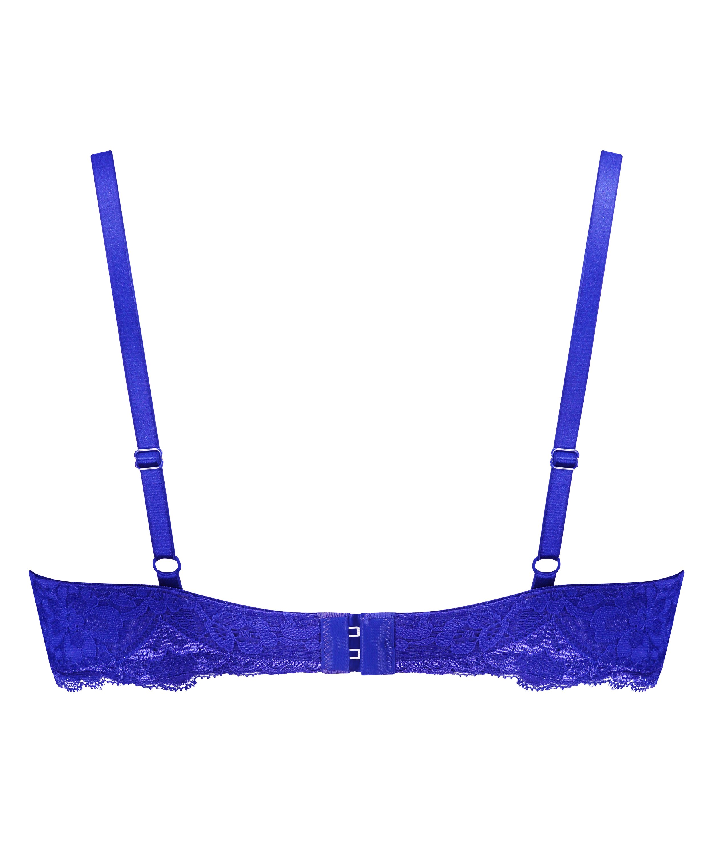 Marine Padded Underwired Bra, Blue, main