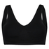 Seamless Crop Top, Black