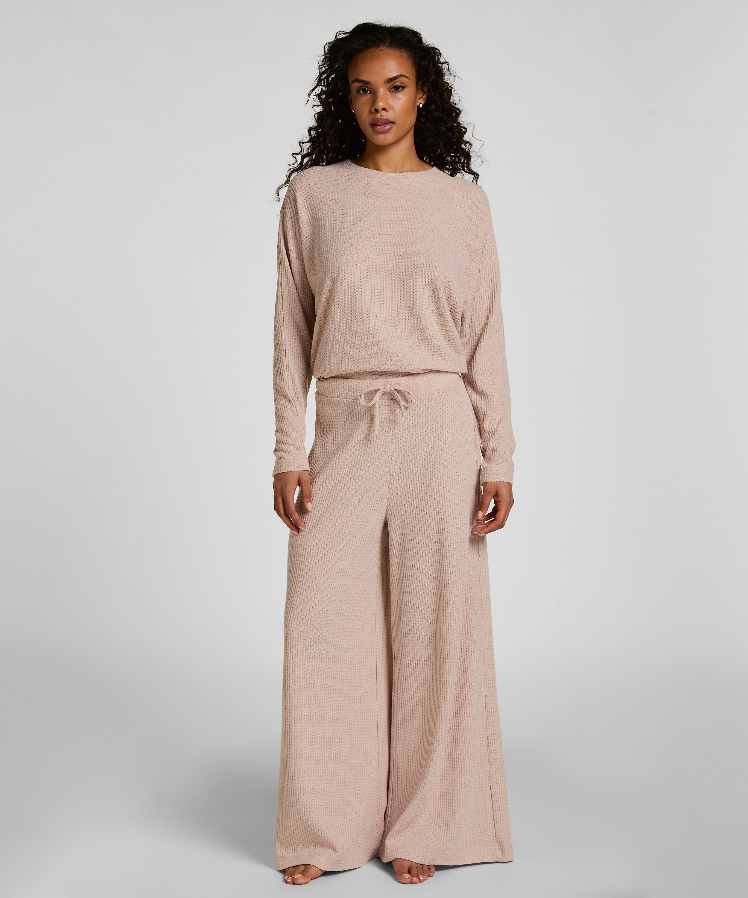 Pant Waffle Tracey, Beige, main