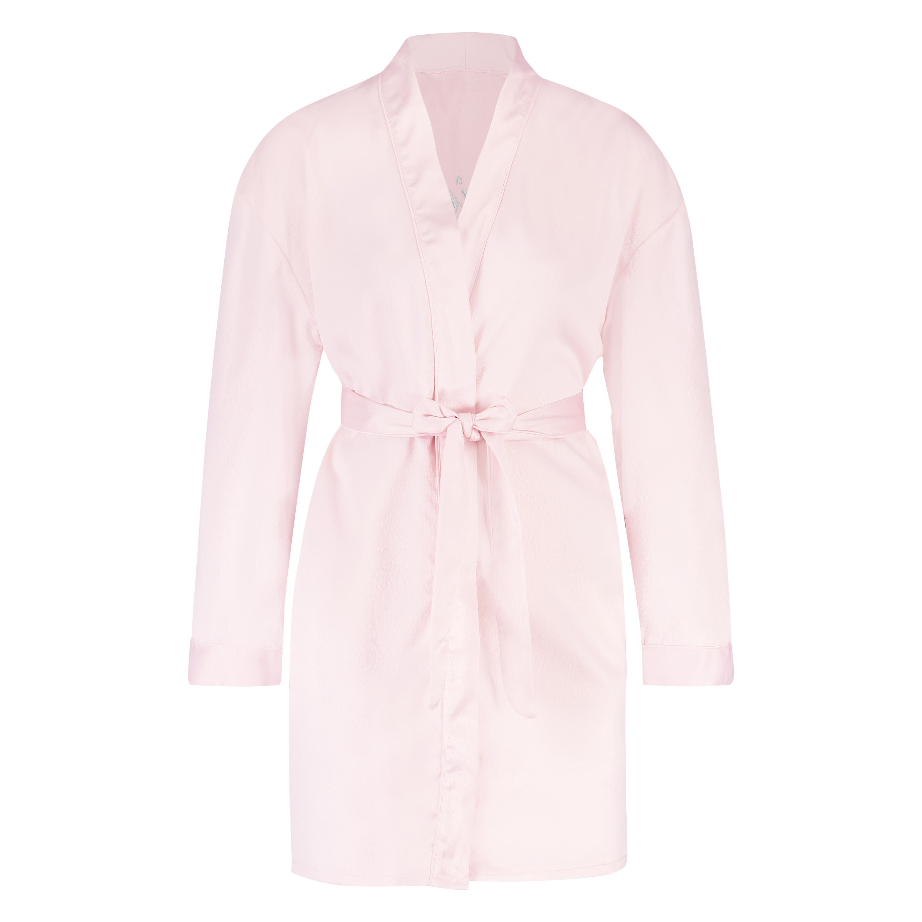 Satin Kimono Brides Crew, Pink, main