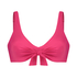 Luxe non-padded bikini top, Pink