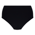 High-Waisted Shaping Bikini Bottom Luxe, Black