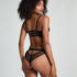 Missy Non-Padded Underwired Longline Bra, Black