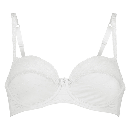 Sophie Non-Padded Underwired Bra, White