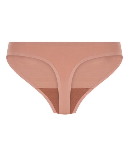 Invisible thong basic, Brown
