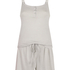Pyjama Set Striped Henley, Gray