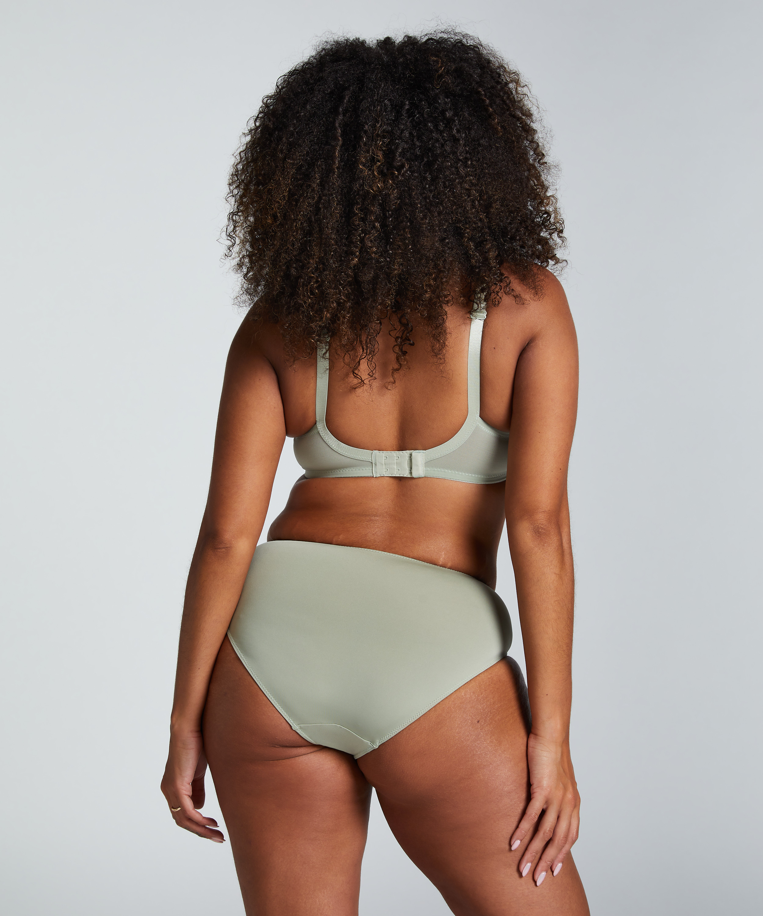 Sophie Non-Padded Underwired Bra, Green, main