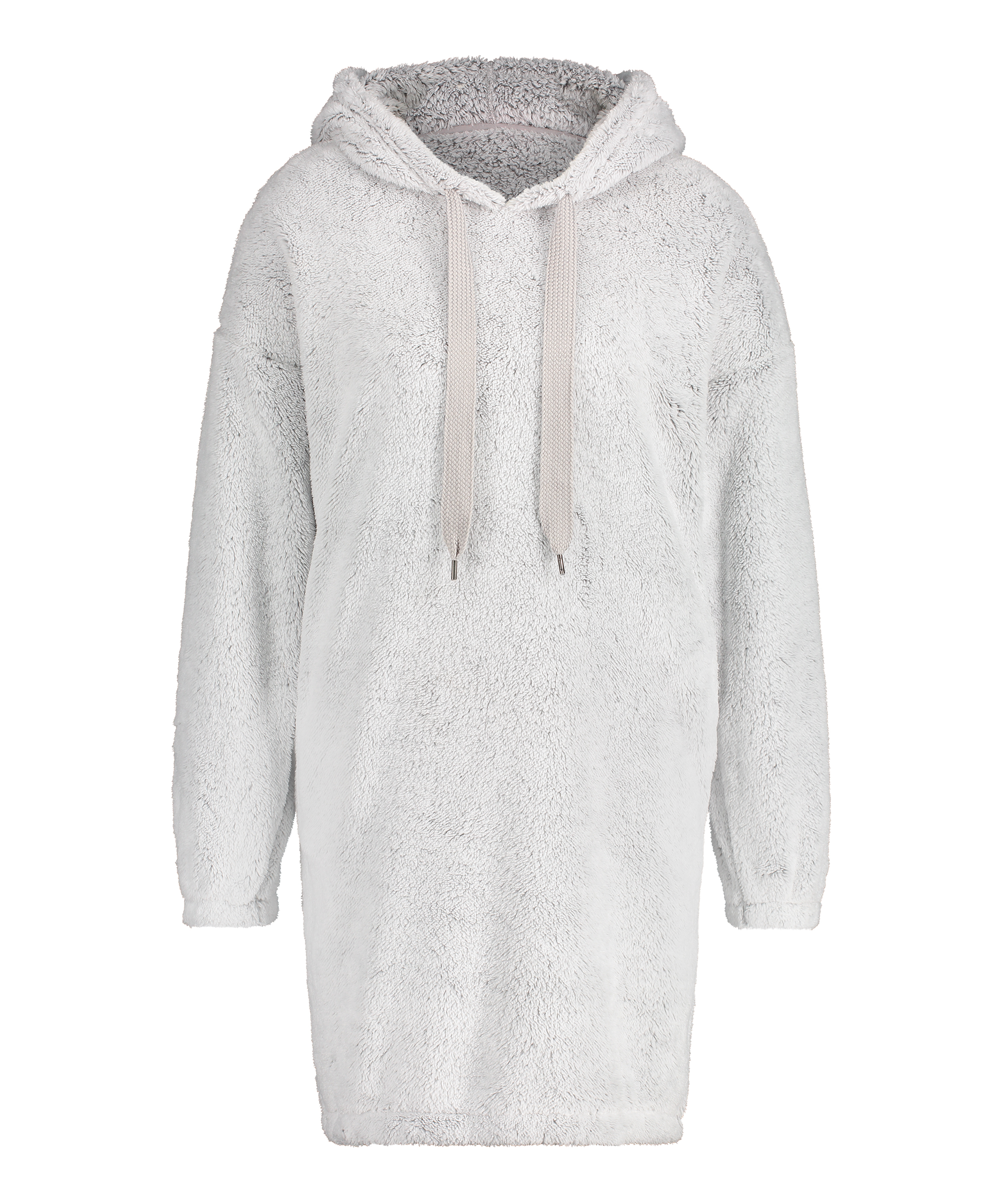 Snuggle Fleece Dress, Gray, main