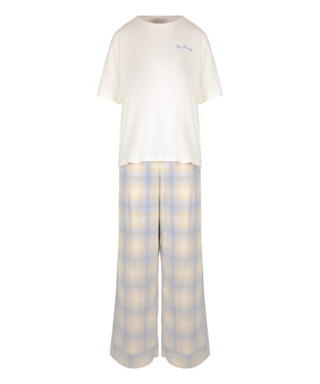 Pyjama Set Check, Blue