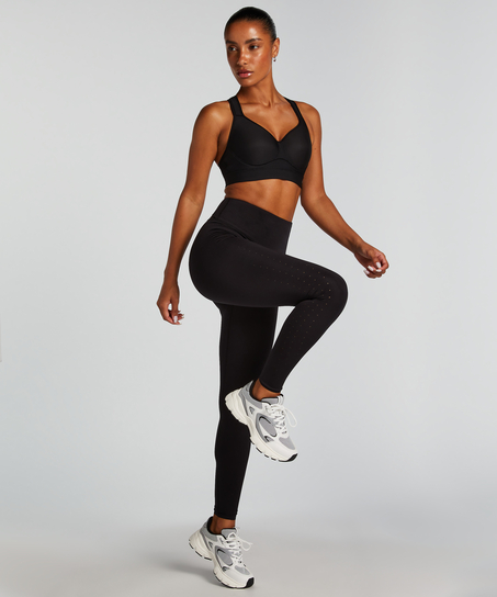 HKMX Sports bra The All Star Level 2, Black