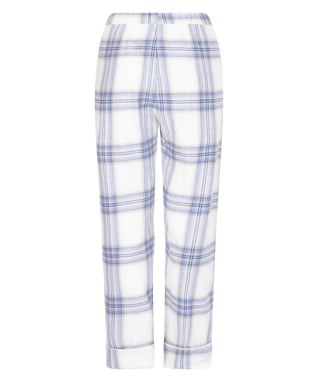 Petite Flannel Pyjama Pants, Blue