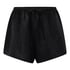 Ayla Satin Shorts, Black