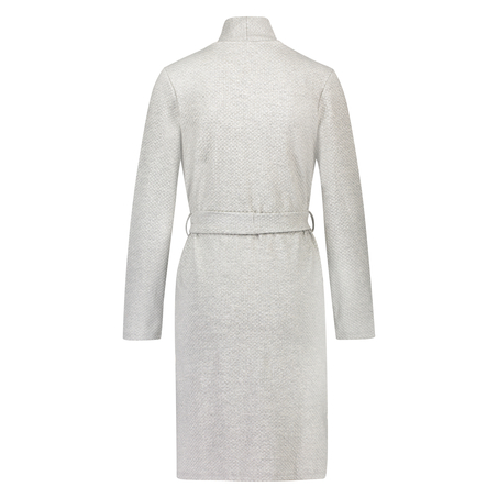 Jersey Bathrobe, Gray