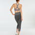 HKMX High Waist Level 3 Capri Leggings, Gray