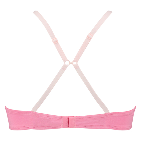 Padded underwired bra Abby, Pink