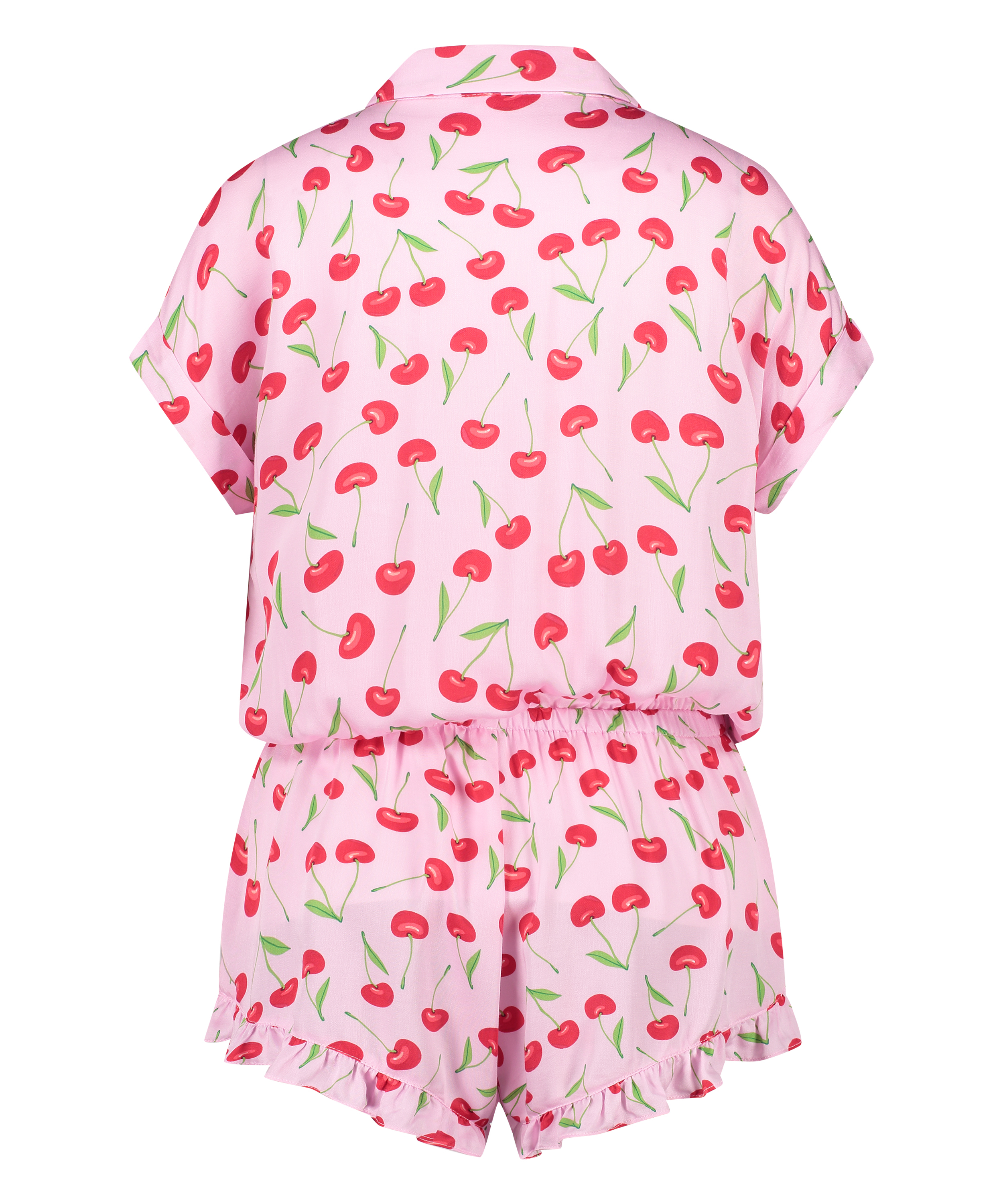 Teddy Cherry Onesie, Pink, main