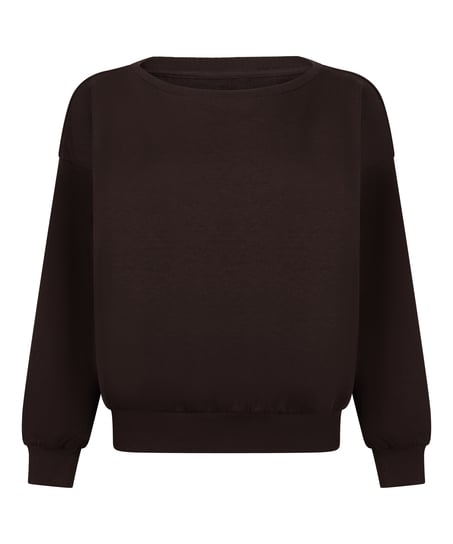 Boatneck Sweater Audrey, Brown