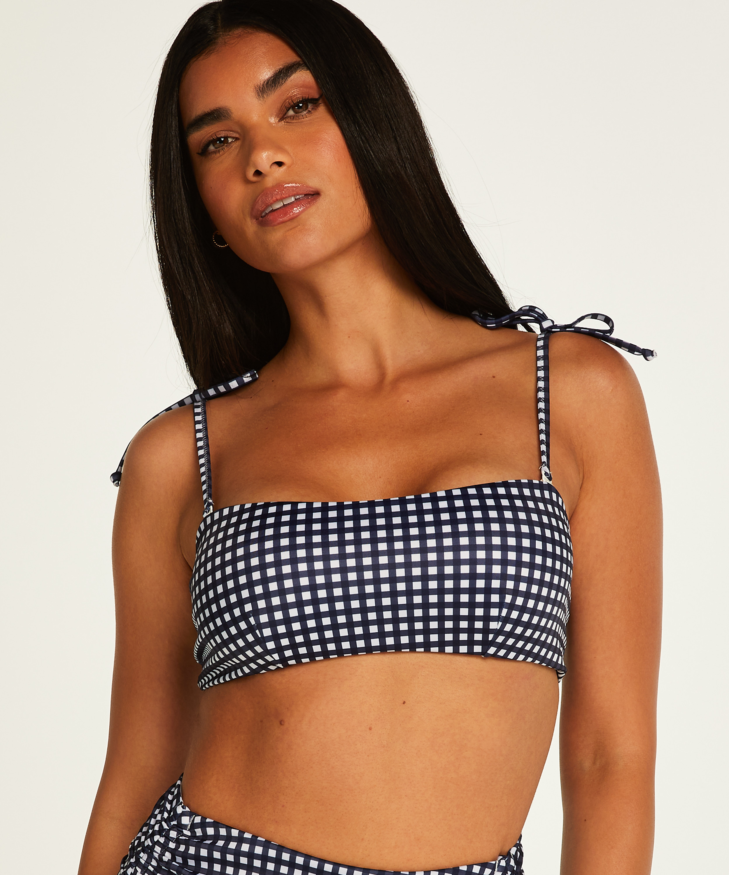 Seychelles Bikini Crop Top, Blue, main