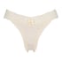 Cotton extra low thong, Beige