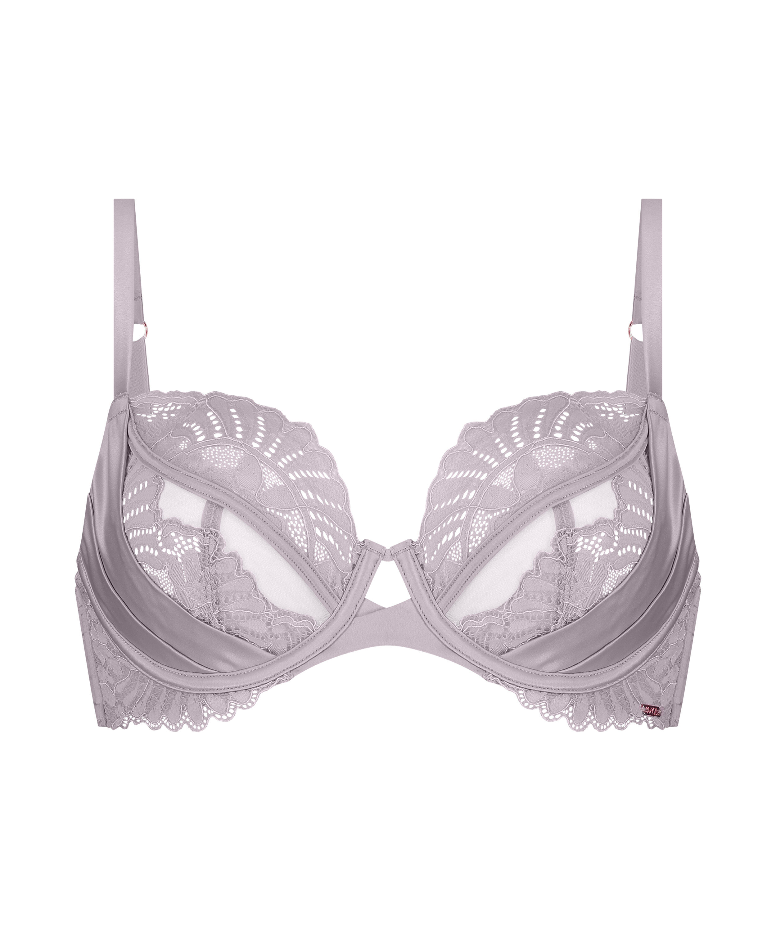 Almendra Non-Padded Underwired Bra, Purple